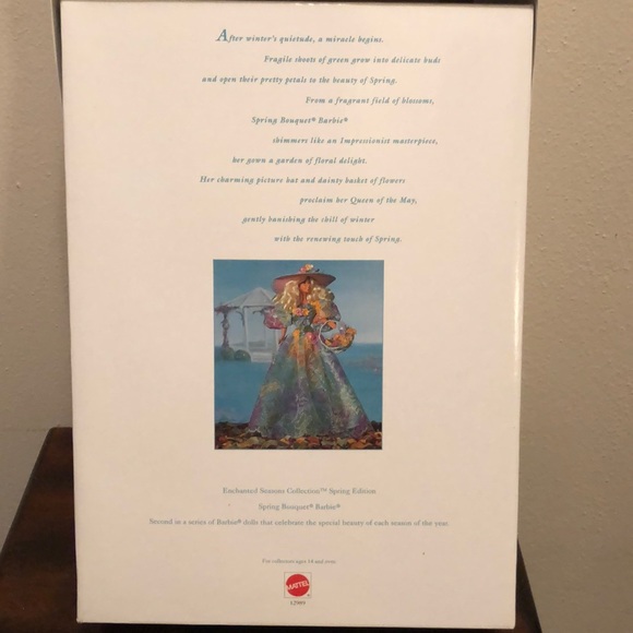 Spring Bouquet Barbie 1994. Limited Edition - Picture 4 of 4